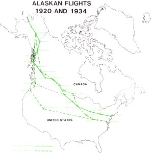 Alaskan Flights 1920 and 1934
