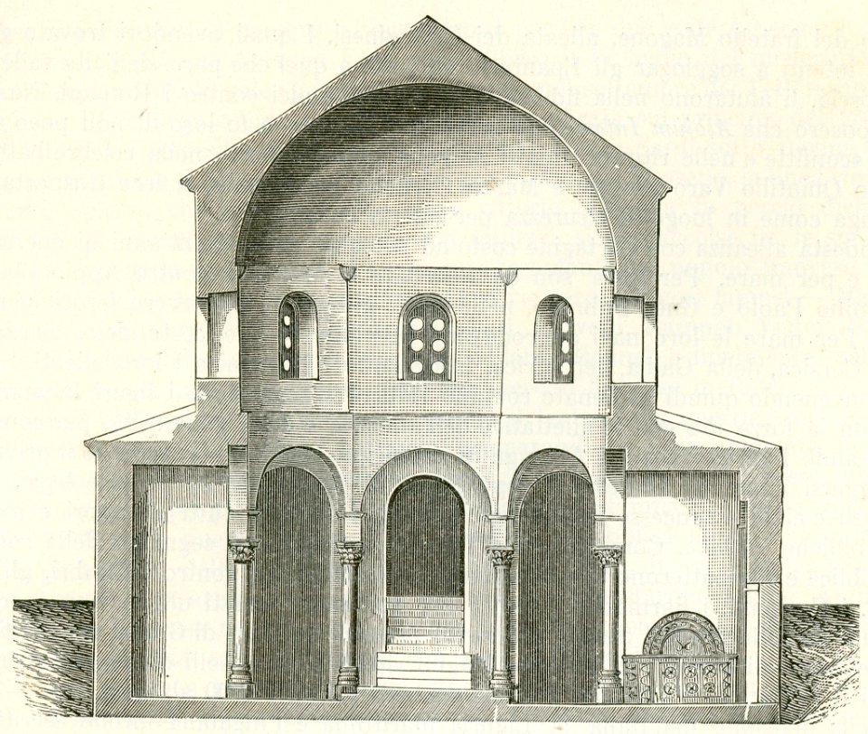Albenga battistero della Cattedrale