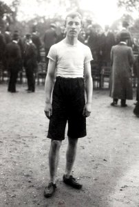 Albert Delannoy, champion de France du saut en longueur en 1898