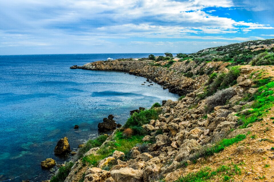 Sea seashore coast
