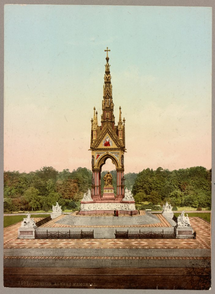 Albert Memorial, London LCCN93513318