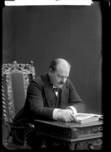 Albert Ranft, actor and theater manager, portrait 1906 - SMV - NR009