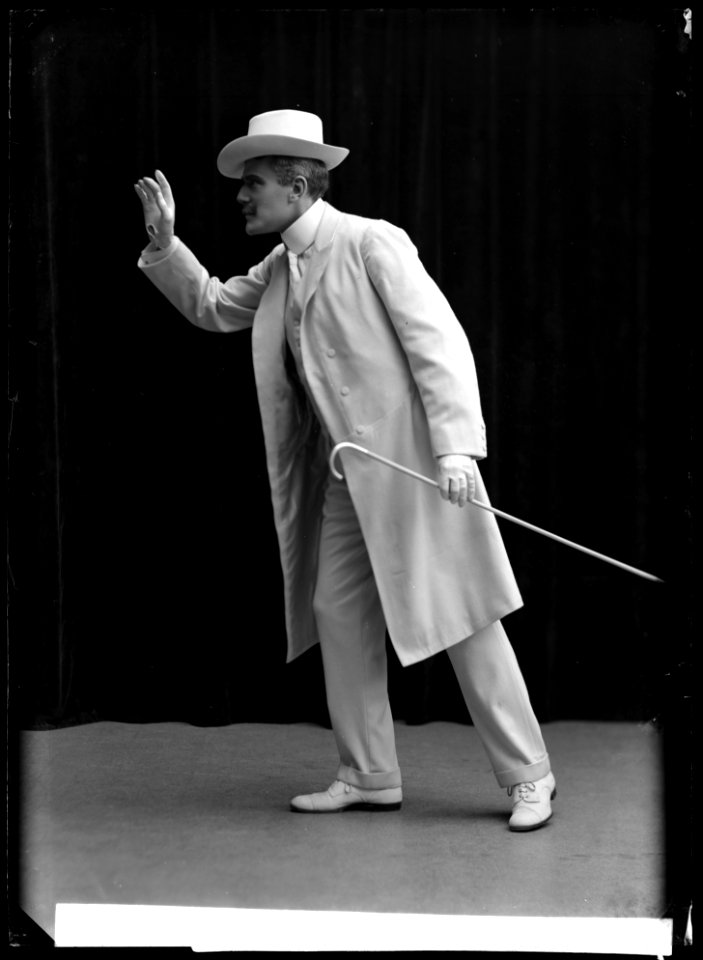 Albert Nycop in Jon Blund at Östermalmsteatern 1908 - SMV - GN053