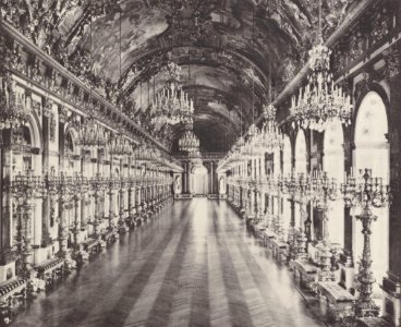Albert, Joseph - Bayerische Königsschlösser, Schloss Herrenchiemsee – Spiegelgalerie (Zeno Fotografie)