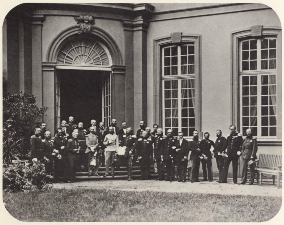 Albert, Joseph - Die Teilnehmer des Deutschen Fürstenkongresses in Frankfurt (2) (Zeno Fotografie)
