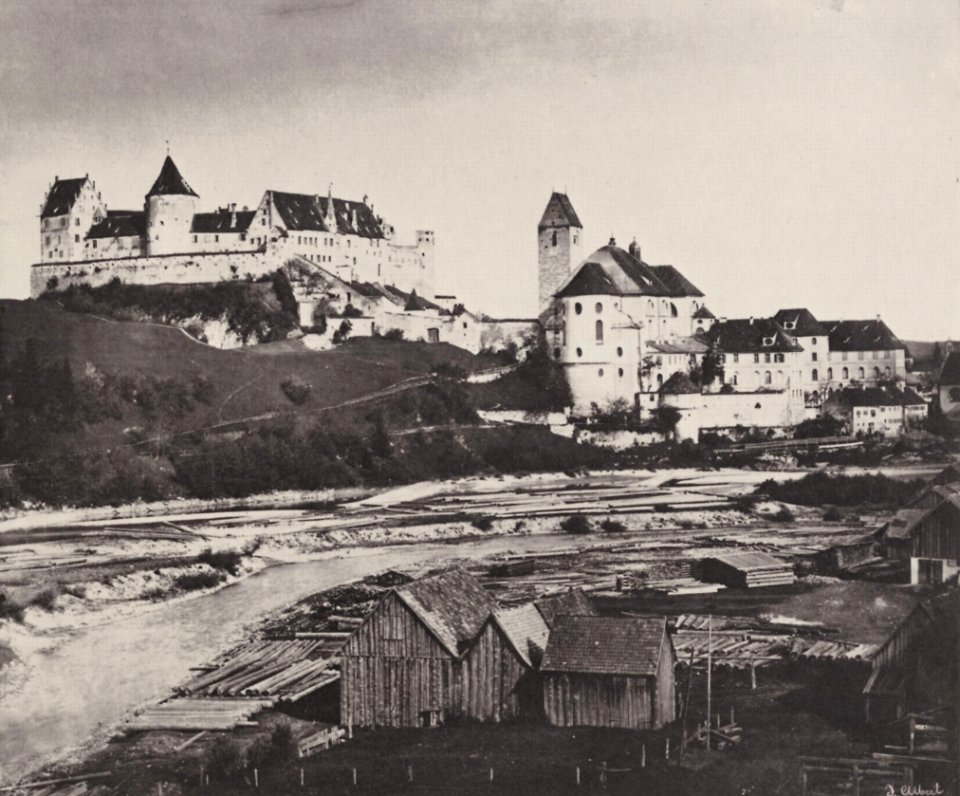 Albert, Joseph - Füssen, Hohes Schloss und Klosterkirche St. Mang (Zeno Fotografie)