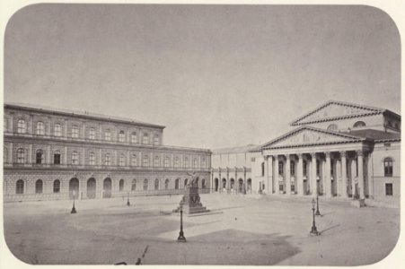 Albert, Joseph - München, Residenz – Königsbau, Wintergarten und Nationaltheater (Zeno Fotografie)