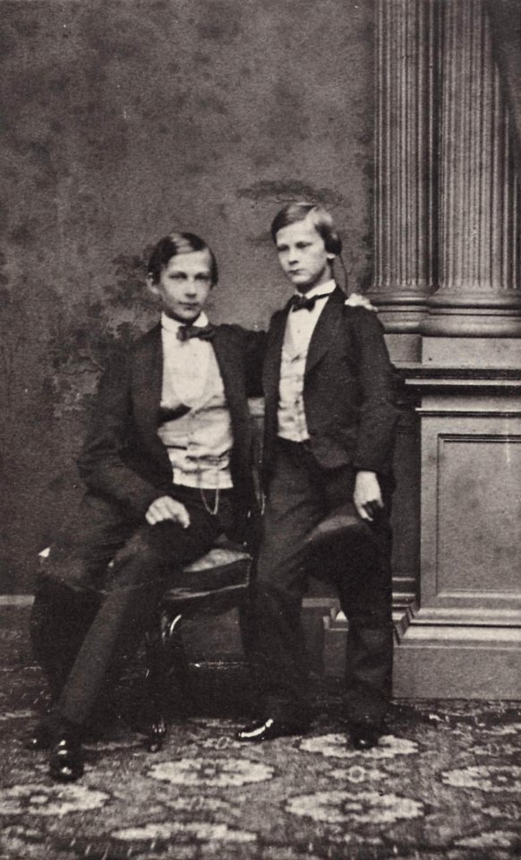 Albert, Joseph - Die königlichen Prinzen Ludwig und Otto (Zeno Fotografie)