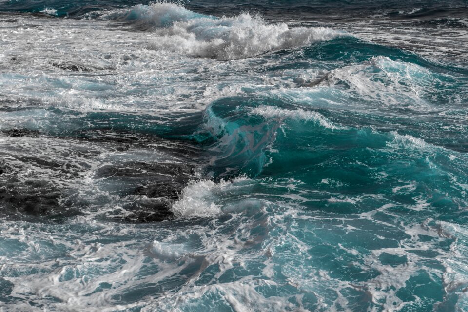 Nature ocean seascape