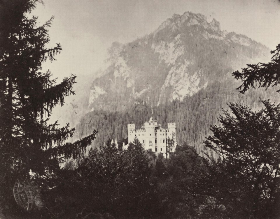 Albert, Joseph - Schloss Hohenschwangau von Westen (Zeno Fotografie)