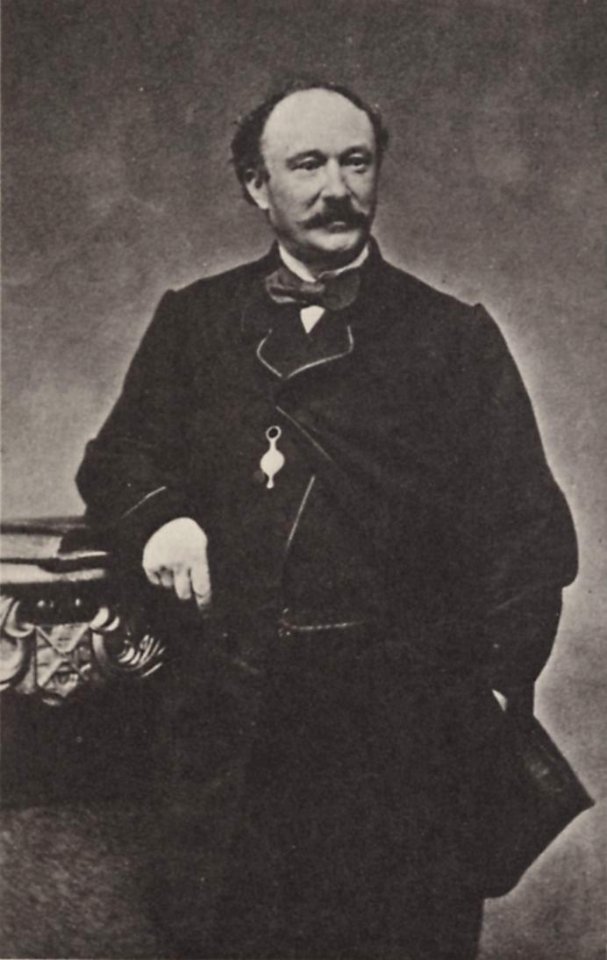 Albert, Joseph - Münchner Bürger des gehobenen Mittelstandes; Friedrich Hackländer, Schriftsteller (Zeno Fotografie)