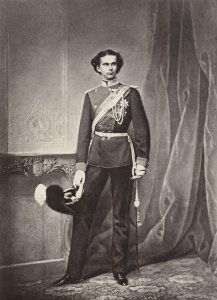 Albert, Joseph - König Ludwig II. von Bayern (1845-1886) (Zeno Fotografie)
