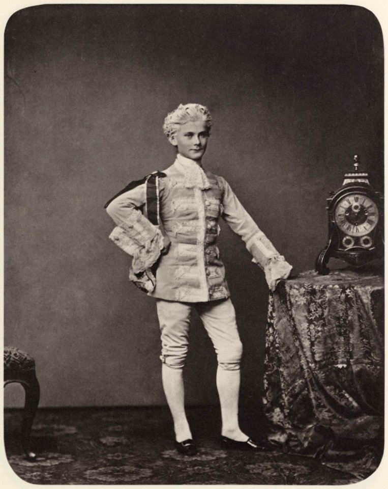 Albert, Joseph - Prinz Otto im Ballkostüm (Zeno Fotografie)