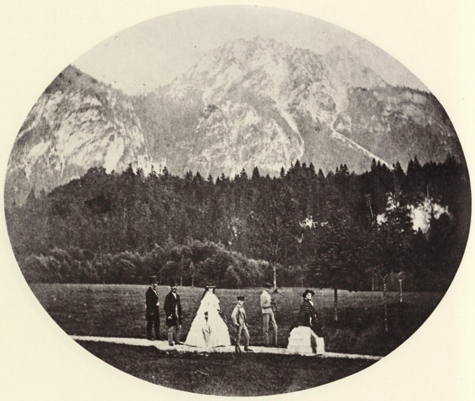 Albert, Joseph - Spaziergang im Park von Hohenschwangau (Zeno Fotografie)