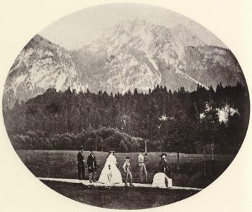 Albert, Joseph - Spaziergang im Park von Hohenschwangau (Zeno Fotografie)