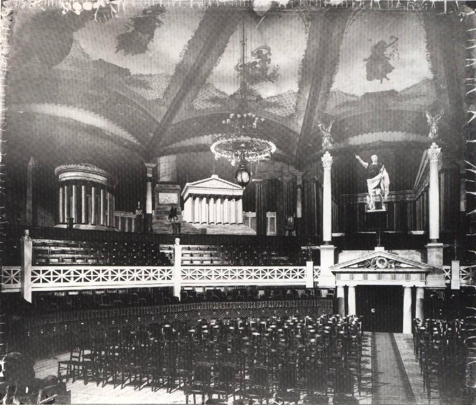 Alberthalle innen Leipzig um 1890