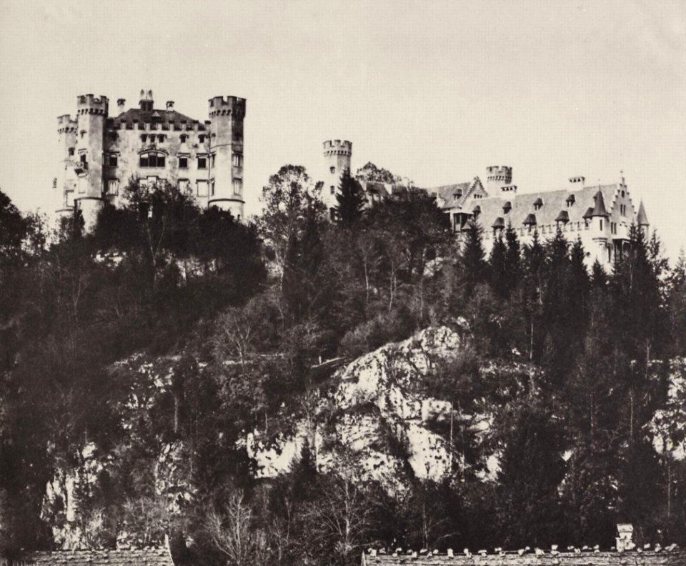 Albert, Joseph - Schloss Hohenschwangau, Gesamtansicht von Süden (Zeno Fotografie)
