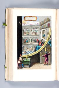 Atlas. Kolorerad illustration. Foliant - Skoklosters slott - 87091