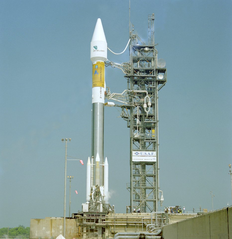 Atlas IIAS with Intelsat 805
