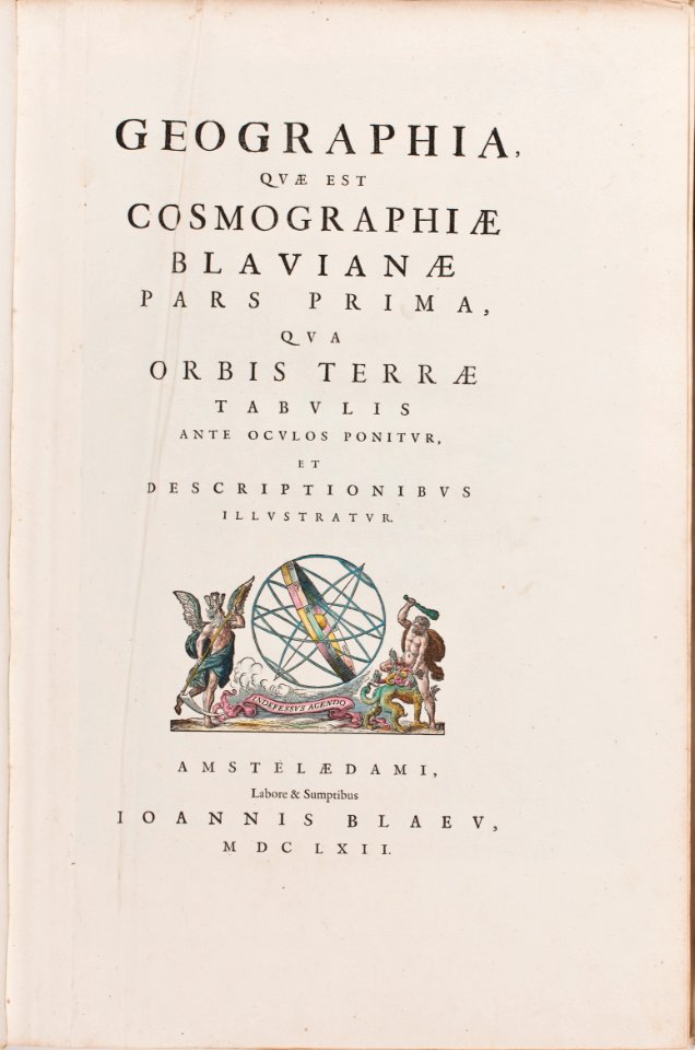 Atlas Maior, vol. 1., Joan Blaeu, 1662 - Skoklosters slott - 97174