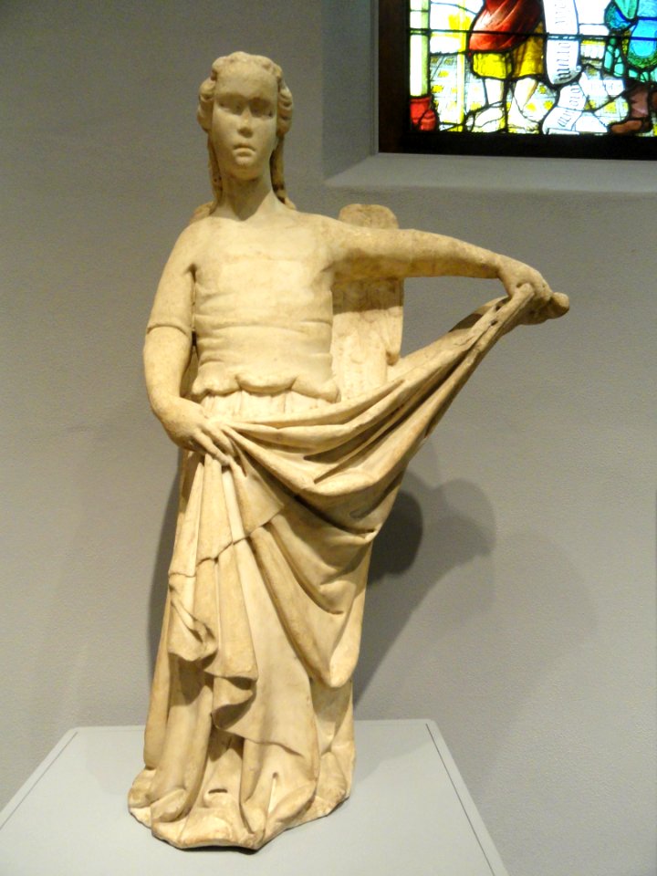 Attendant Angel, workshop of Tino da Camaino, Italy, 1325-1335 - Nelson-Atkins Museum of Art - DSC08308