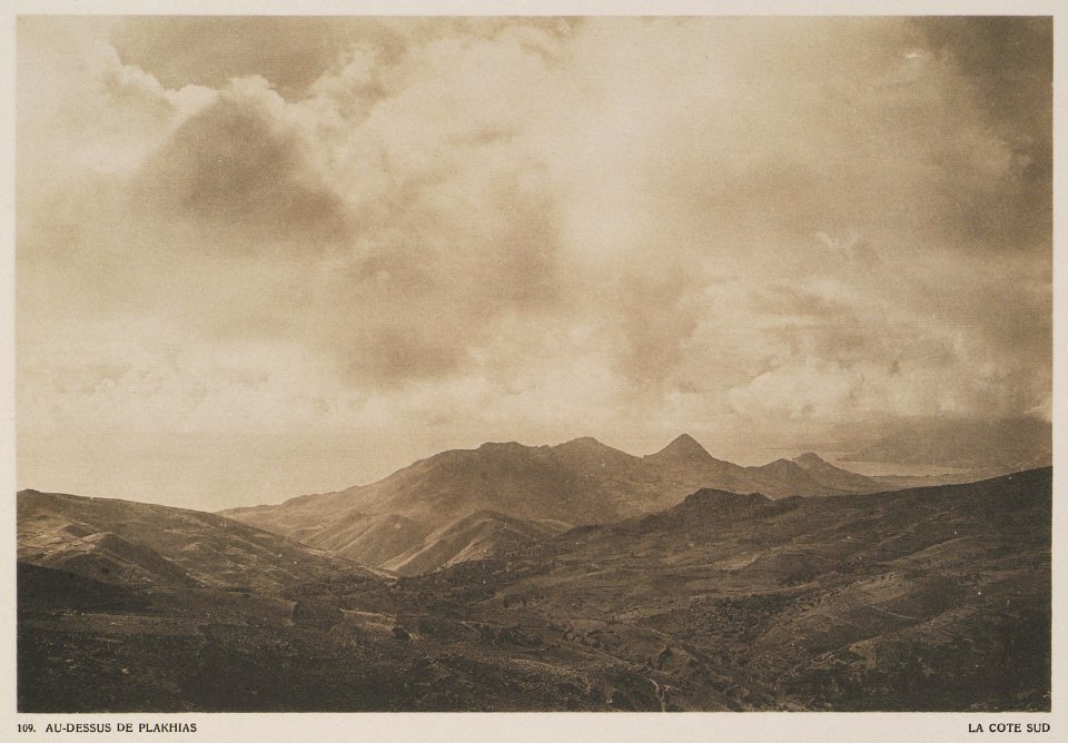 Au-dessus de Plakhias La côte sud - Baud-bovy Daniel Boissonnas Frédéric - 1919