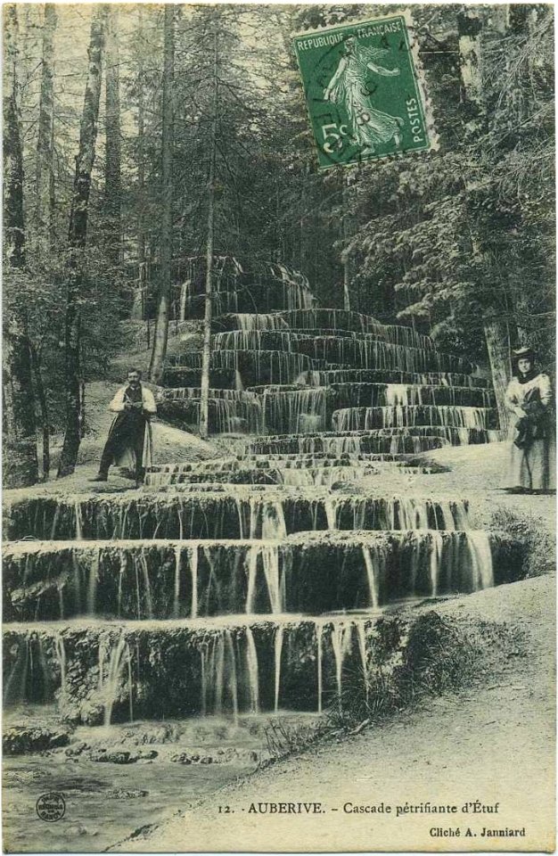 Auberive Cascade pétrifiante d'Étuf