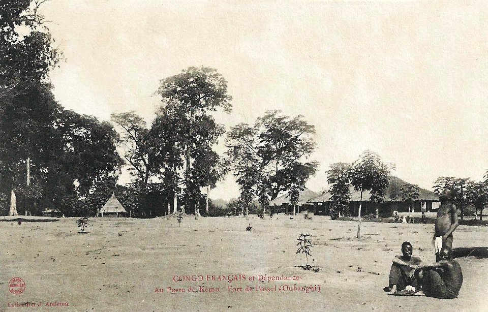 Au poste de Kémo-Fort de Possel (Oubanghi)