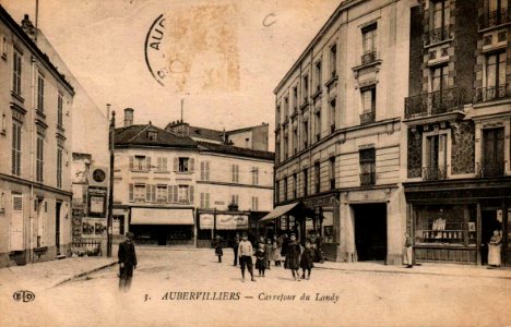 Aubervilliers.Carrefour du Landy