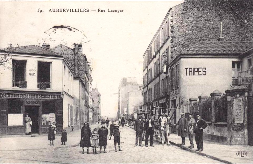 Aubervilliers.Rue Lecuyer