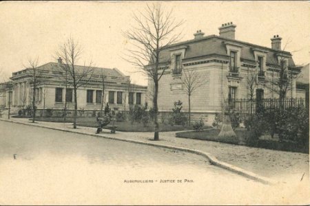 Aubervilliers.Justice de Paix.Tribunal d Instance
