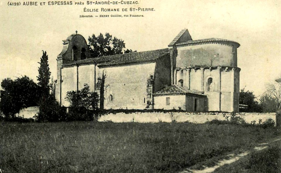 Aubie-et-Espessas - église 1