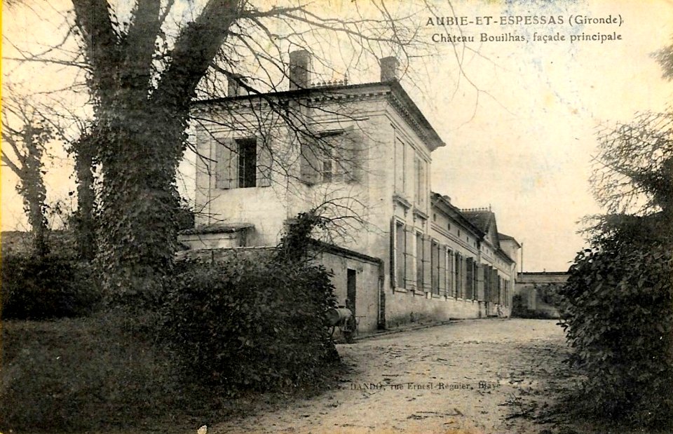 Aubie-et-Espessas - château Bouilhas 1