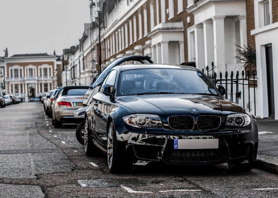 1 series m m car black