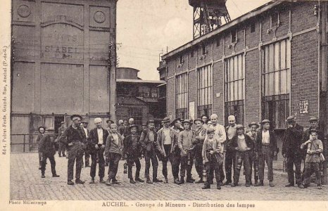 Auchel - Fosse n° 3 - 3 bis - 3 ter des mines de Marles (D)