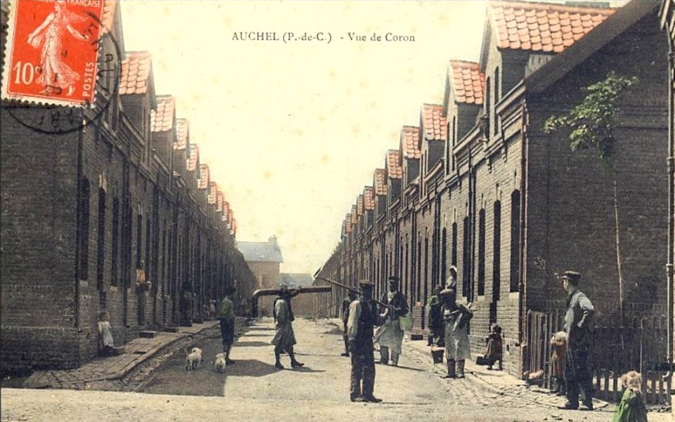 Auchel - Vue de Corons