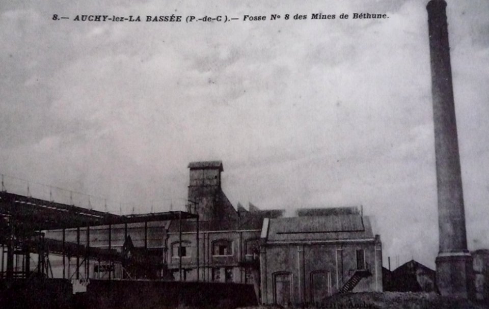Auchy-les-Mines - Fosse n° 8 - 8 bis des mines de Béthune (A)