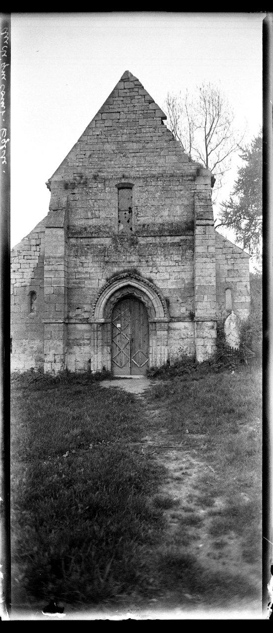 Audignicourt. Eglise - Fonds Berthelé - 49Fi1056