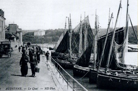 Audierne vers 1904