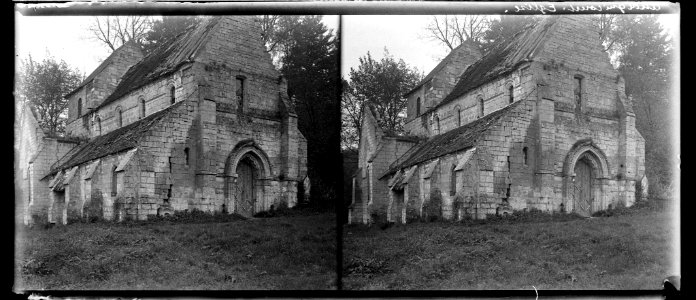 Audignicourt. Eglise - Fonds Berthelé - 49Fi1058