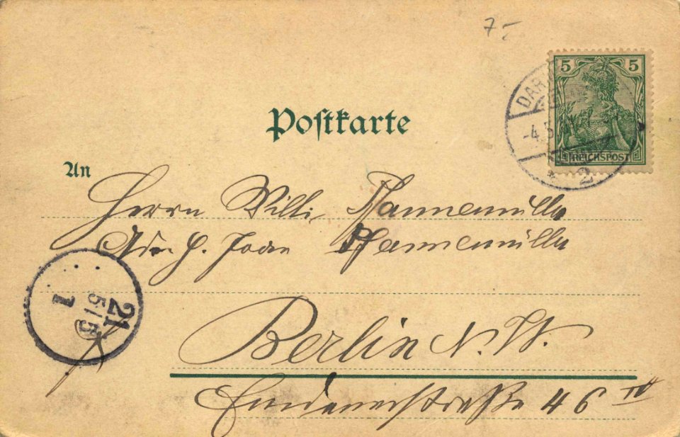 Auerbach (Vgtl.), Sachsen - Schloss (back) (Zeno Ansichtskarten)