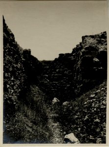 Auf die mykenische ist eine römische Mauer aufgesetzt, Troja (BildID 15545840)