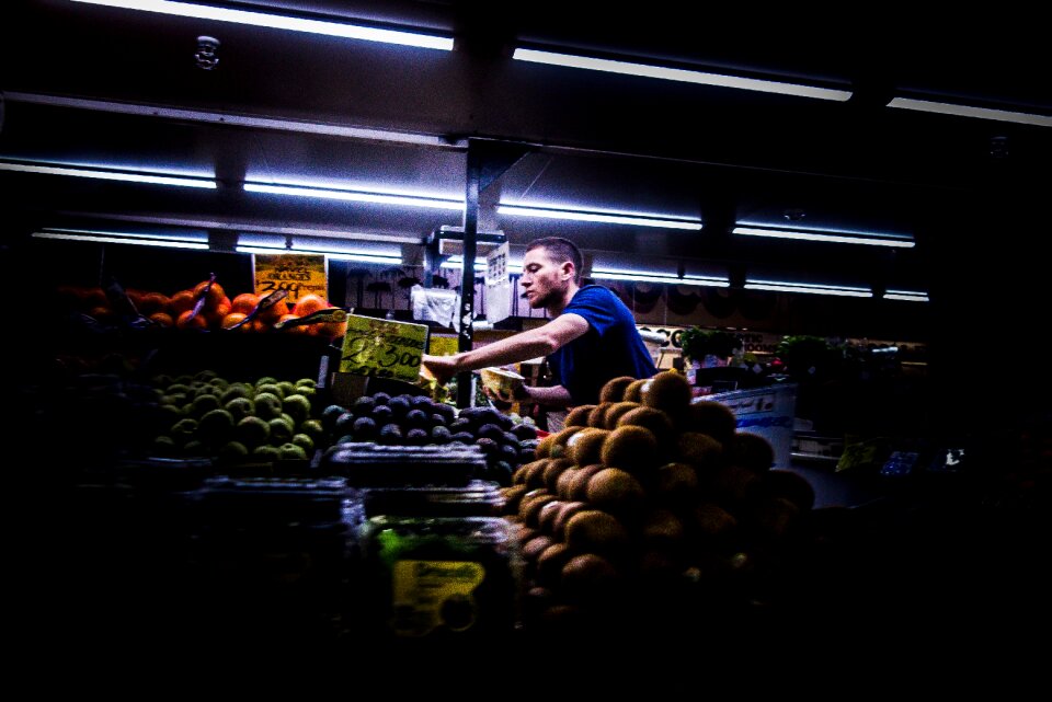 Alone market grocery photo