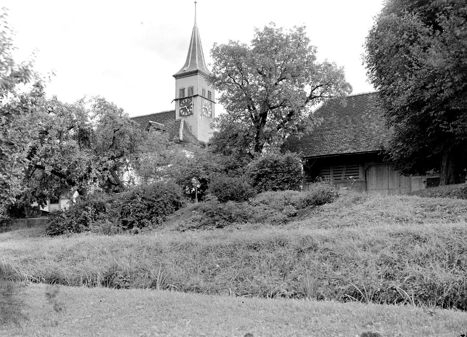 Aufnahme der Kirche von Grafenried - CH-BAR - 3241392