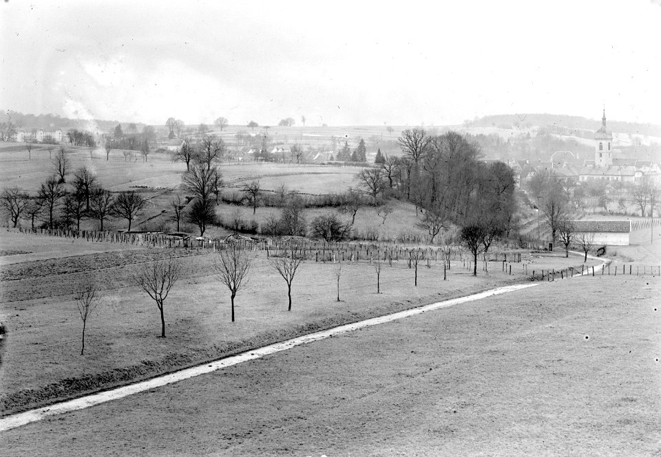 Aufnahme vom Zollhaus Boncourt Richtung Delle - CH-BAR - 3239350