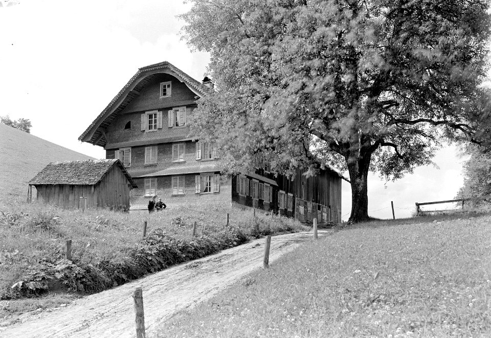 Aufnahme eines Bauernhofs im Entlebuch - CH-BAR - 3241345
