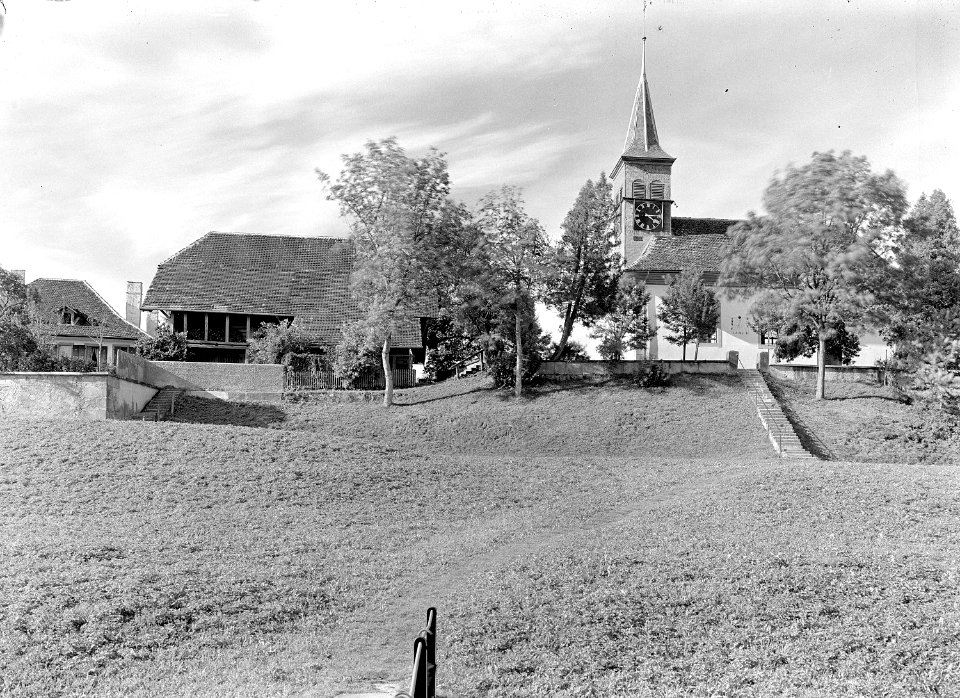 Aufnahme der Kirche Grafenried - CH-BAR - 3241391