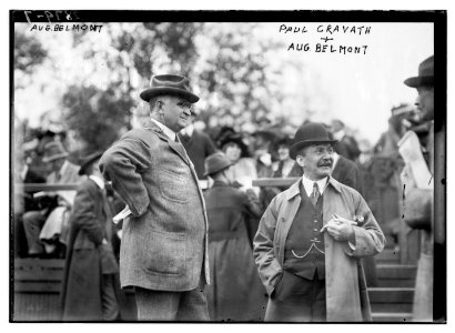 Aug. Belmont & Paul Cravath LCCN2014694577