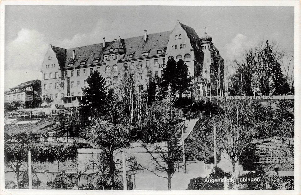 Augenklinik Tübingen (AK 72 A Schweyer, RT 1941)