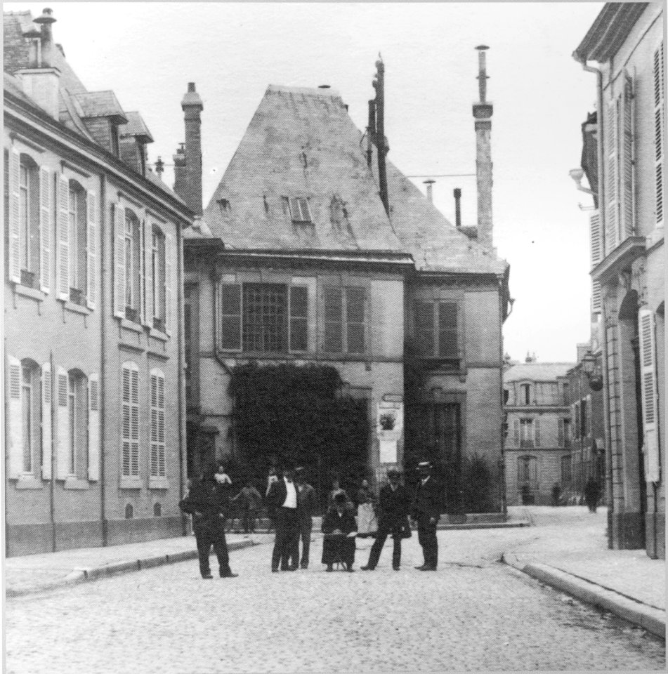 Auger peignant rue du marc 1909 92851